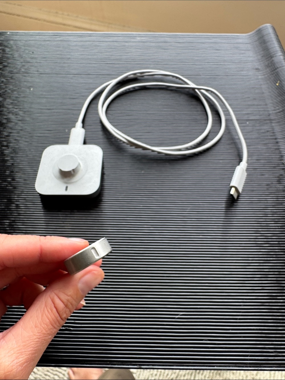 Oura Ring 4 Matte Silver Size 7